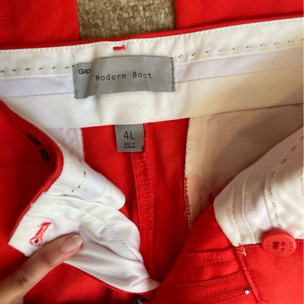 Gap Modern Bootcut Pants In Size 4l - image 6